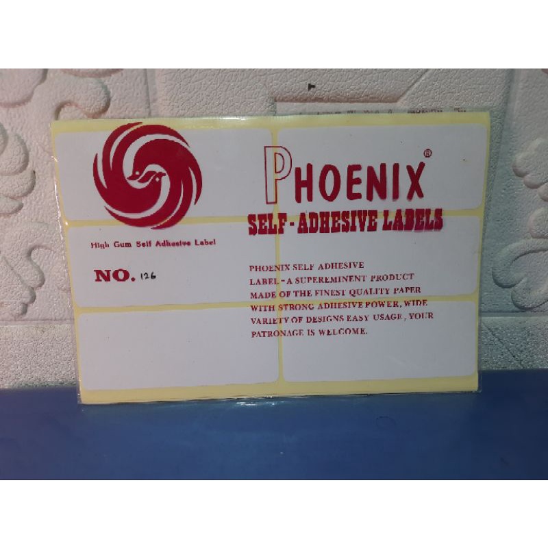 

Sticker Label / Label Harga Phoenix No 126 (40 x 100 mm)