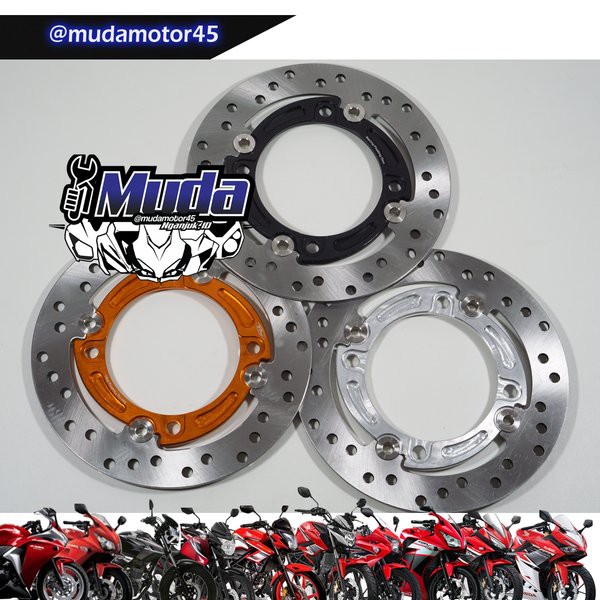 DISC REM CAKRAM BPRO FLOATING DEPAN PCX 150 LOKAL BELAKANG CBR150R TIGER CBR250R MEGA PRO MONO