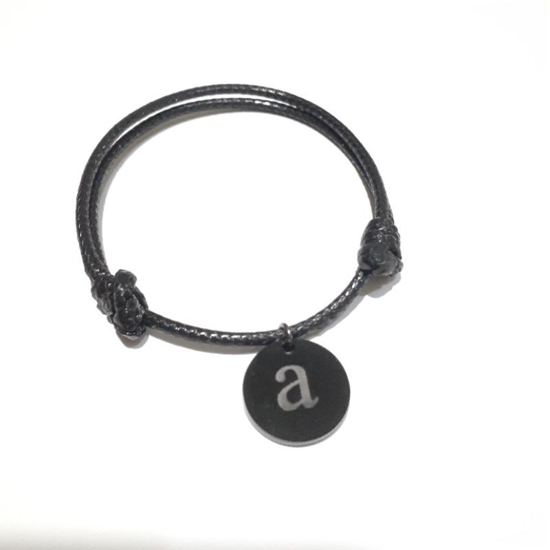 GELANG NAMA | GELANG INISIAL | GELANG HURUF BANDUL SIMPEL PREMIUM | GELANG INISIAL COUPLE BEST SELLER