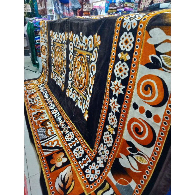 Permadani / Hambal Karpet Lantai Lipat asli Turki 200cm x 300cm