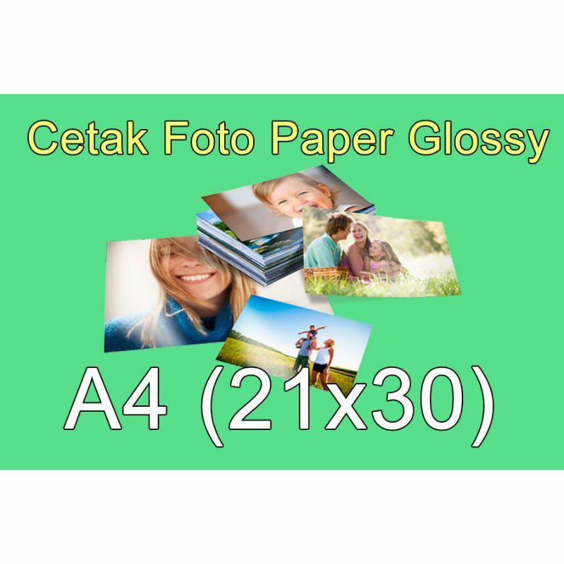 

Cetak Print Kertas Foto A4 10RS 21x30