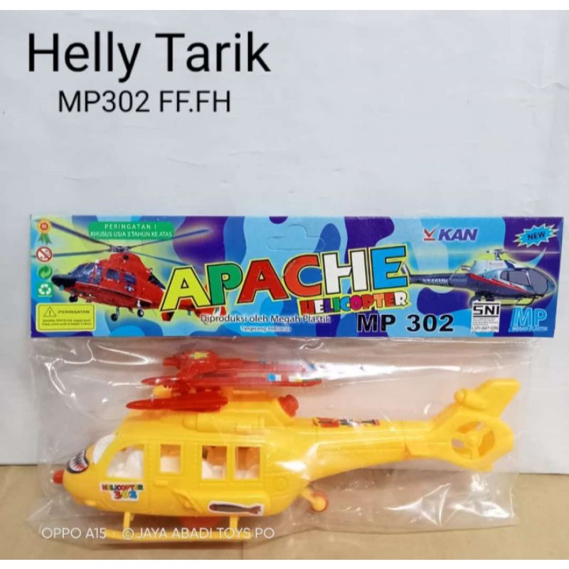 Mainan Helly Tarik Warna MP302 Heli Tarik Lampu MP 302