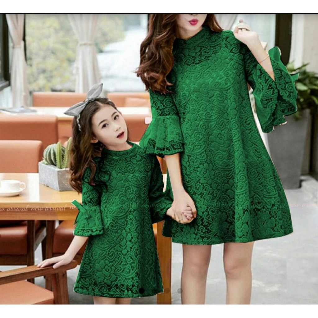 FWG - CP LACEY MOM AND KIDS / BAJU PASANGAN IBU ANAK / COUPLE FAMILY IBU ANAK