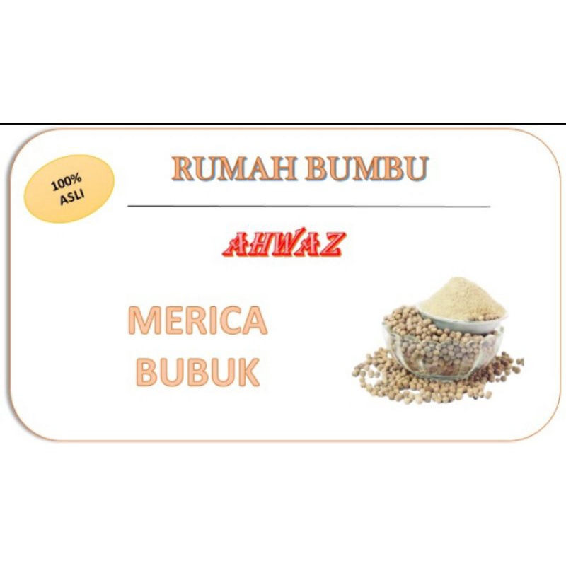 

MERICA BUBUK 100℅ ASLI