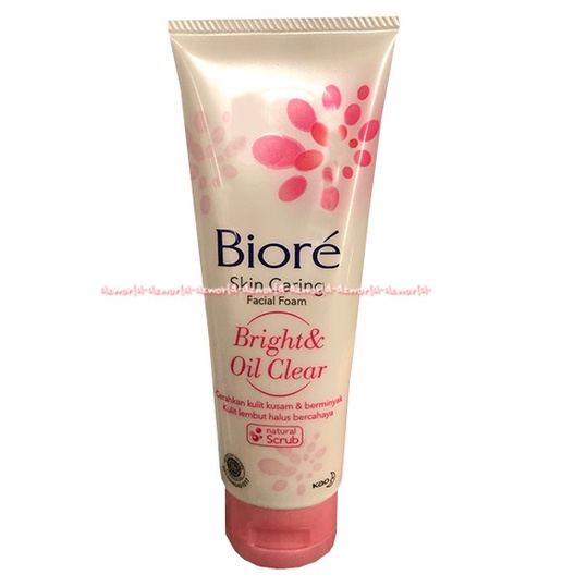 Biore Skin Caring 100ml Sabun Pembersih Muka Berminyak Biore Bright and Oil Clear