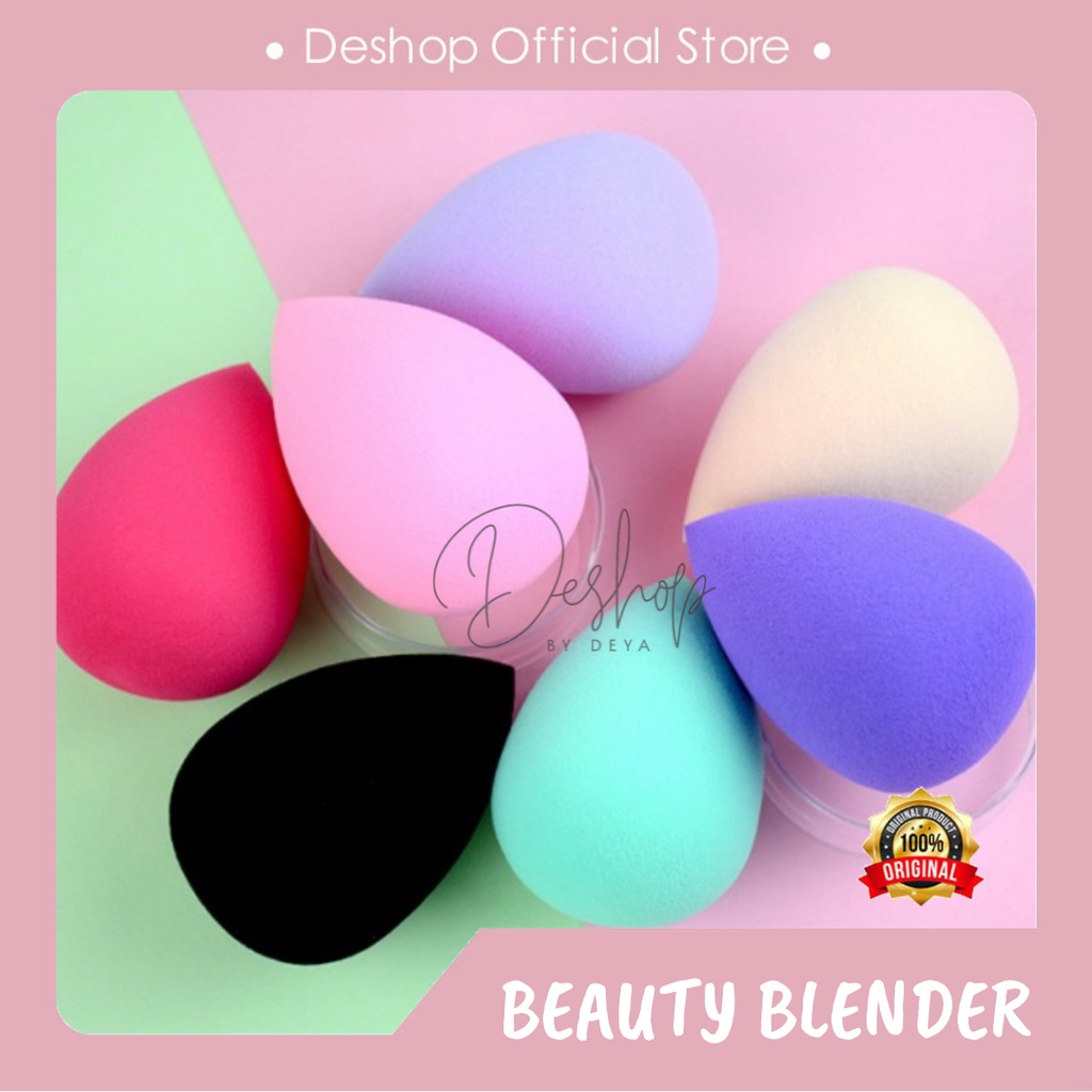 Sponge Make Up Beauty Blender (Motif &amp; Warna Random)