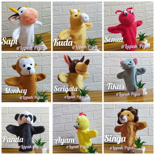 Boneka Tangan Karakter