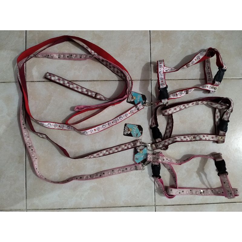 Tali Harness H Polos 2 cm /Tali Harness H Motif 2 cm/ Tali Harness Y 1 cm