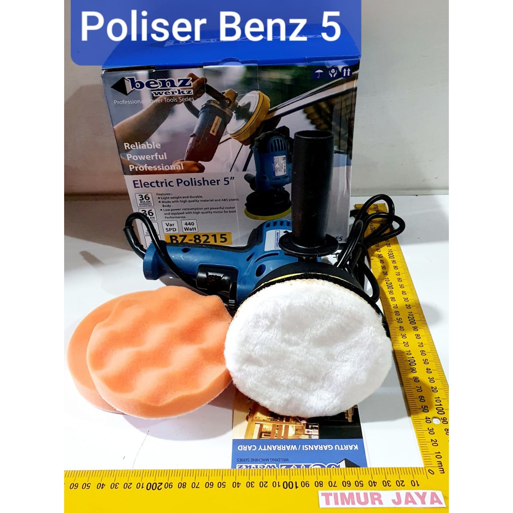 MESIN POLES MOBIL BENZ 5 INCH POLISHER CAT MURAH GERMANY RYU