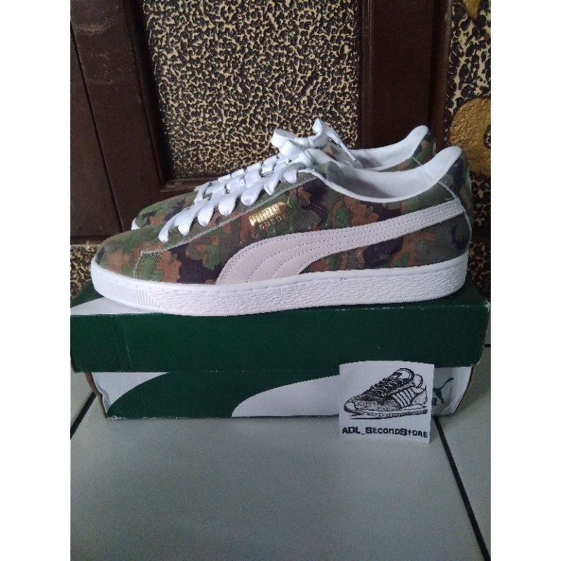 Puma Suede ambush green hijau army