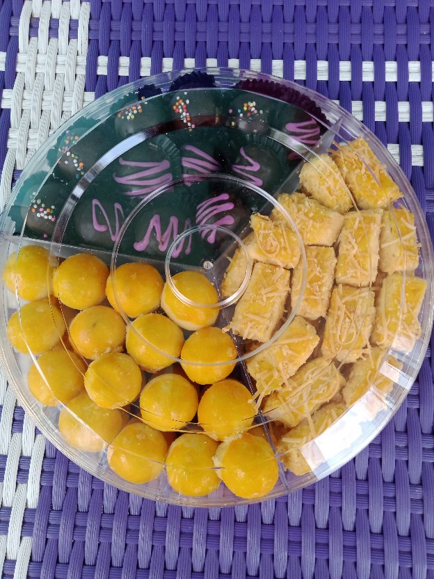 Stoples Kue Kering Sekat 3 Bulat - Golden Sekat 3 Bulat