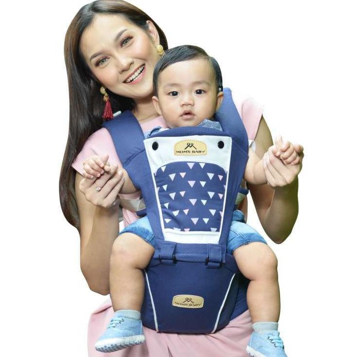 Gendongan Bayi Hipseat / Gendongan Duduk / Gendongan Bayi Depan Moms Baby RUBY MBG2023