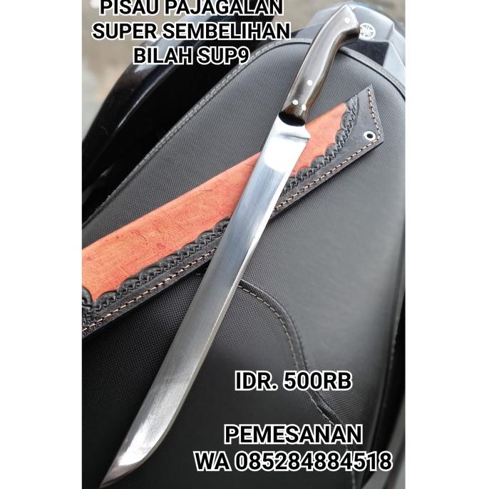 Pisau sembelih Super Tajam Baja SUP9 Pisau pajagalan