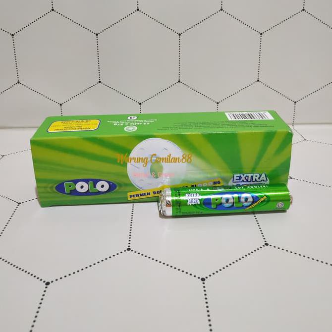 

[BISA BAYAR DITEMPAT] Permen Polo Extra ( 1 Dus / Isi 12 ) Berat 27 Gram/pcs