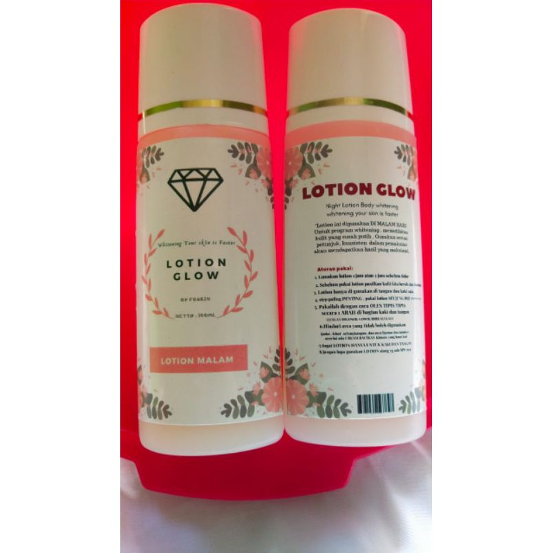 LOTION GLOW LOTION AMPUH