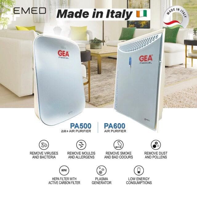 EMED Air Purifier Medical Made in Italy PA500
