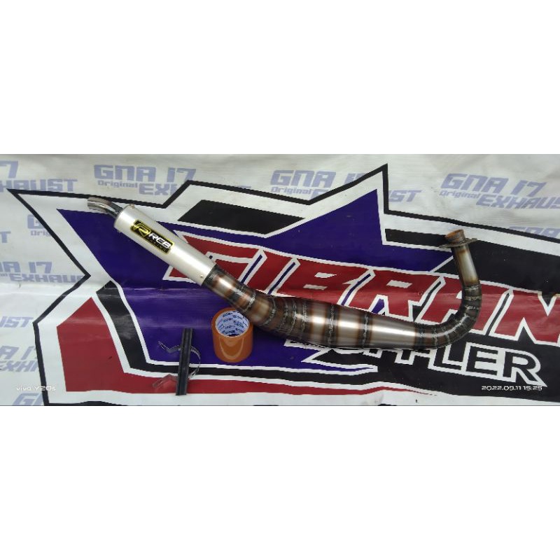 knalpot RX king kolong telo super pro ujung Almunium rcb knalpot RX king