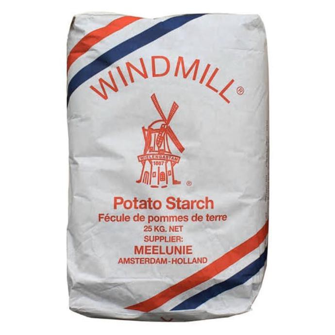 

PROMO TERMURAH Tepung Kentang / Potato Starch Windmill Repack 500 Gr ( Asli Import ) TP157