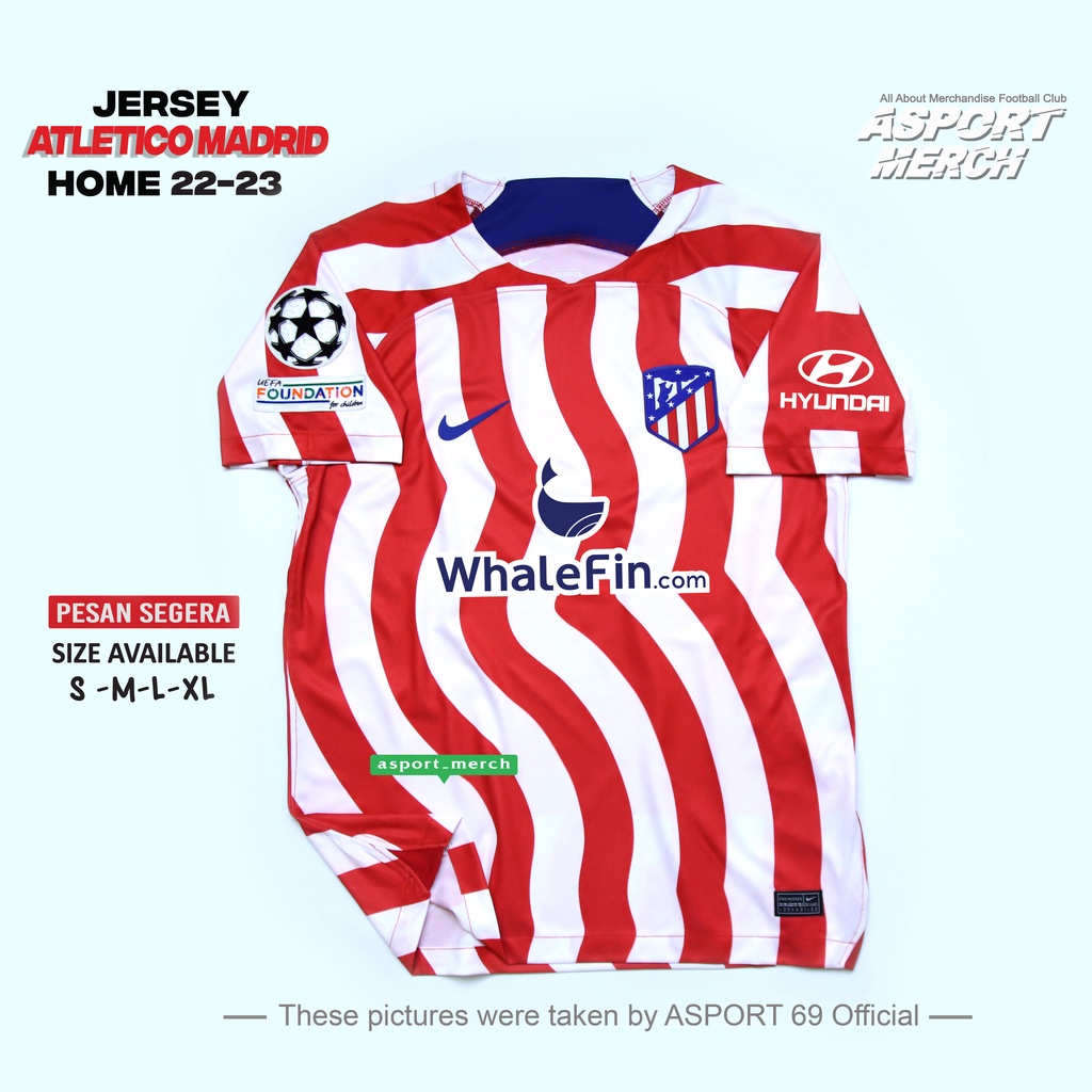 MURAH ATLETICO MADRID HOME 2022 2023