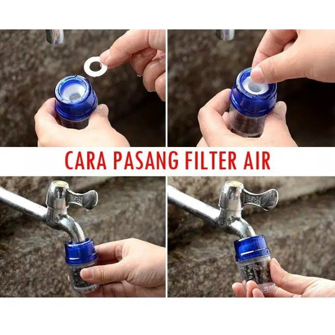 KRAN AIR SARINGAN FILTER KRAN AIR FILTER SARINGAN KERAN AIR KARBON AKTIF - BDC