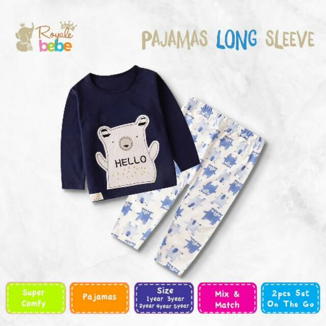 

Royale Bebe Long Sleeve Greeting Bear