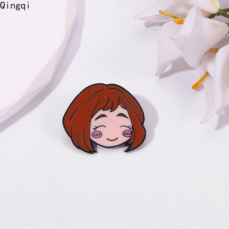 Bros Pin Enamel Desain Kartun Anime My Hero Academia Shoto Todoroki Deku Bahan Metal Untuk Fans