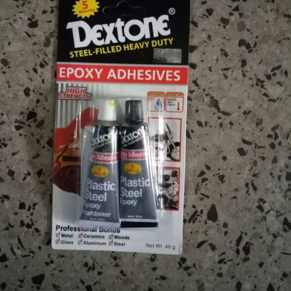 

Ready D9T Lem dextone 5 menit plastic steel ♥