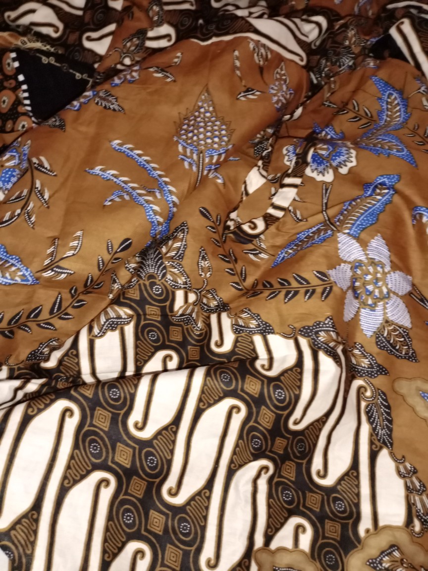 Bisa Cod Gamis Batik Kombinasi Terbaru/ Gamis Batik Standar / Baju Muslimah Wanita