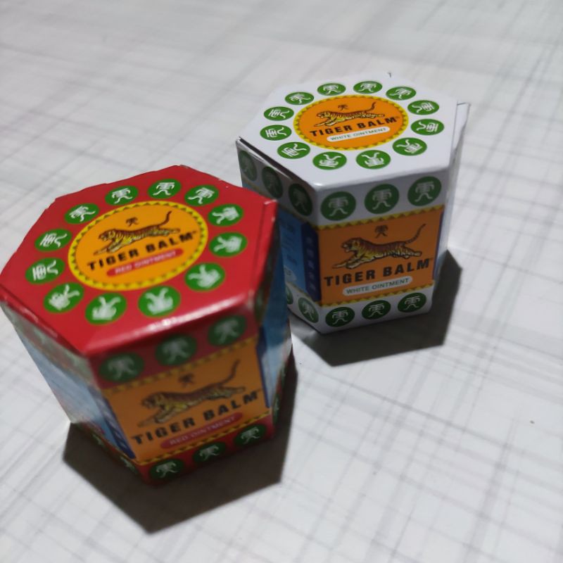 Tiger Balm Ointment Original Red White19gr Singapore