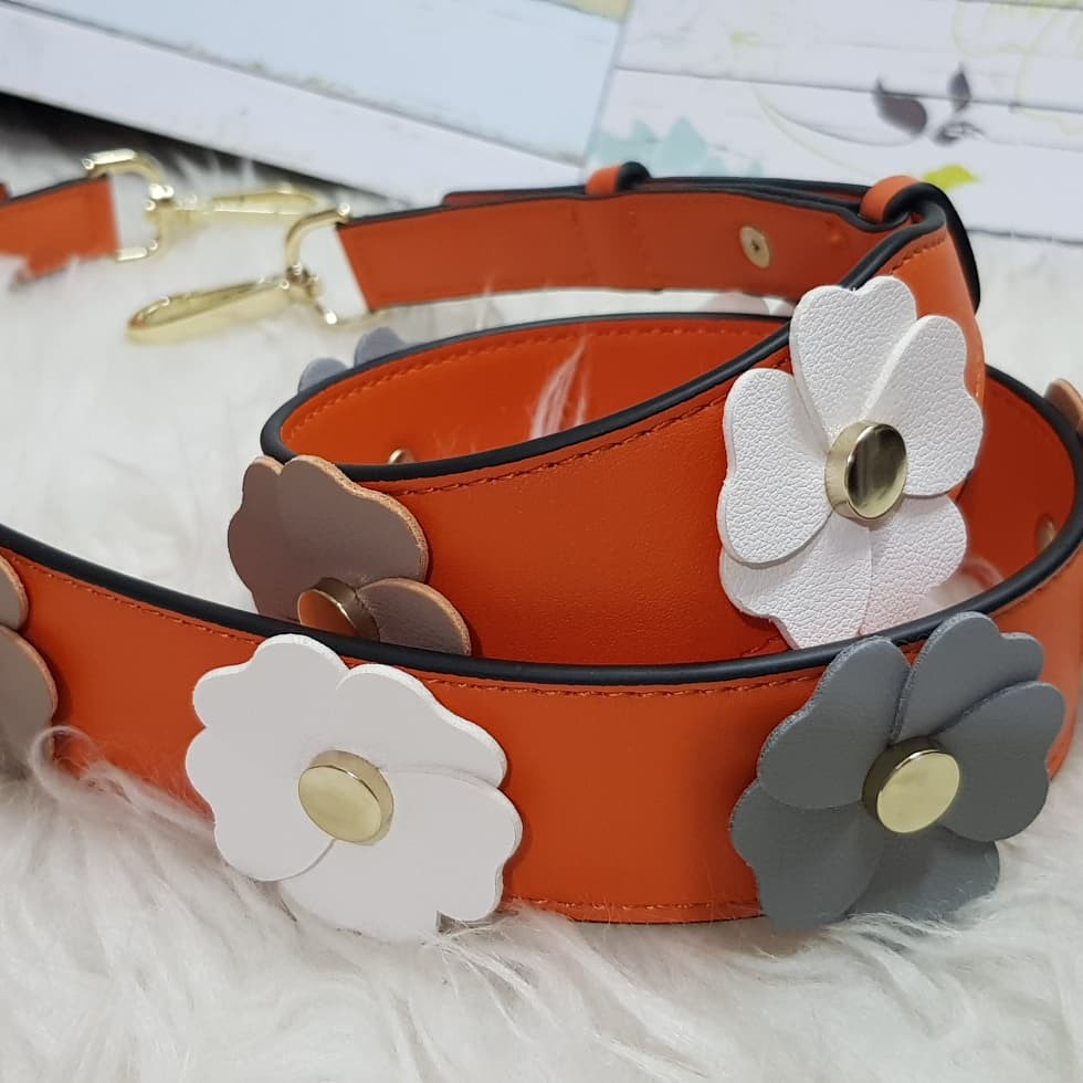 daisy flower bag straps