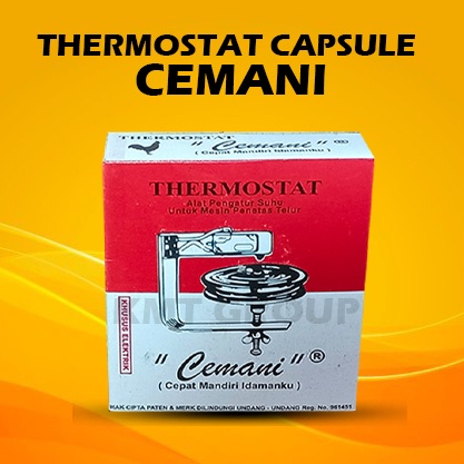 Termostat Kapsul Thermostat Capsule Cemani Mesin Tetas Telur Full Otomatis Penetas