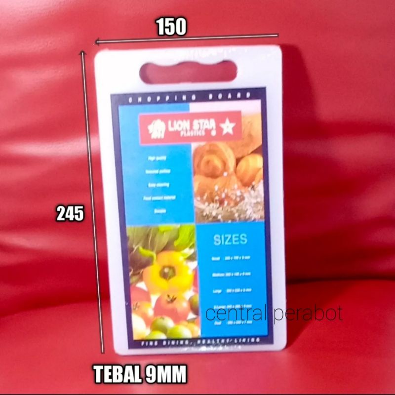 Lion Star Talenan / Chopping Board (S)/Talenan plastik lion star ukuran s