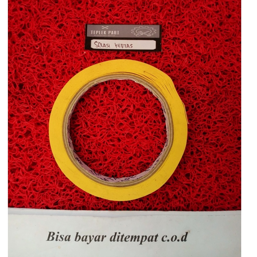 

Selotip Kertas 1Cm Masking Tape Lakban Kertas Gold Tape
