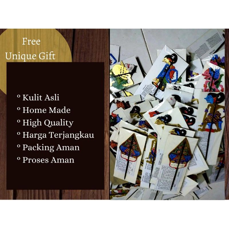 

Wayang Kulit Mini 10 cm