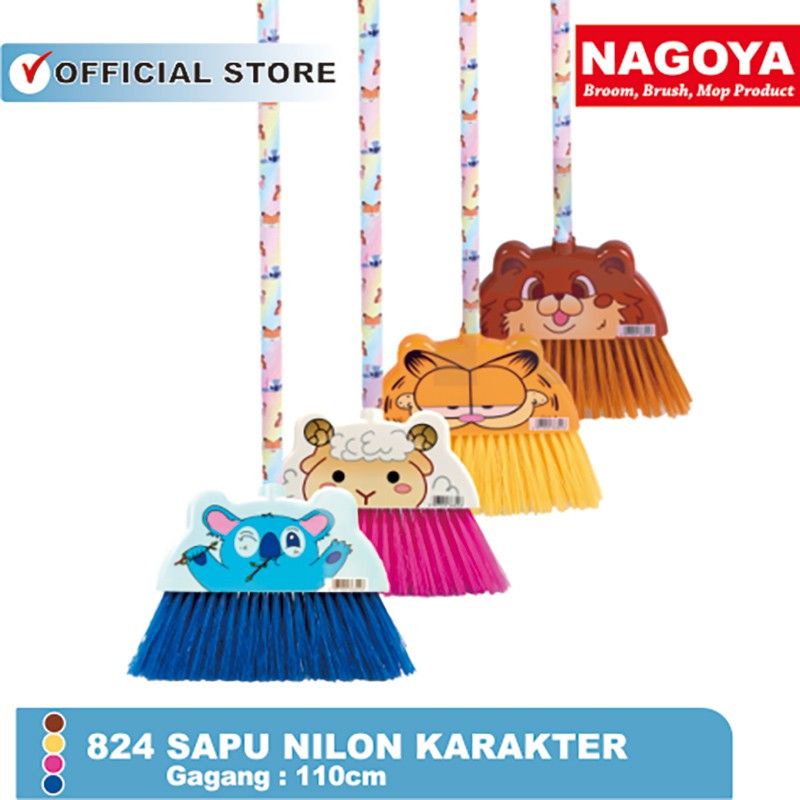 Sapu Nilon Karakter NAGOYA / Sapu karakter gagang panjang