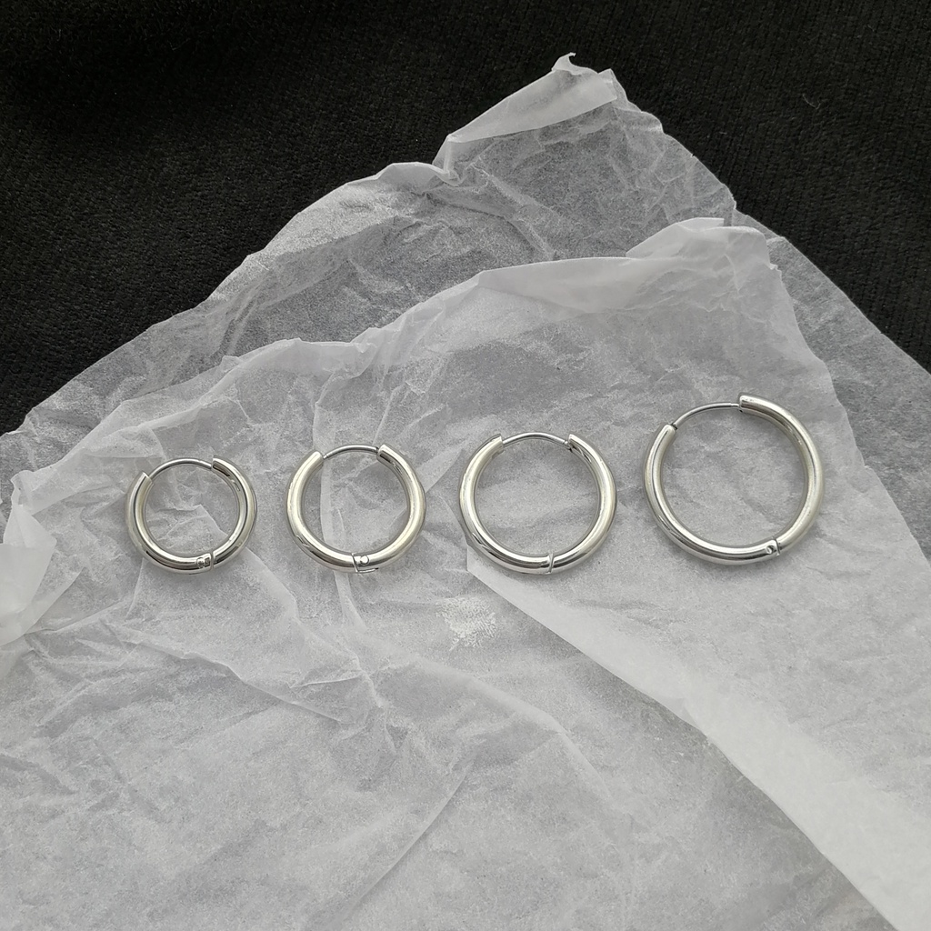 Anting Hoop Gaya Korea Untuk Aksesoris