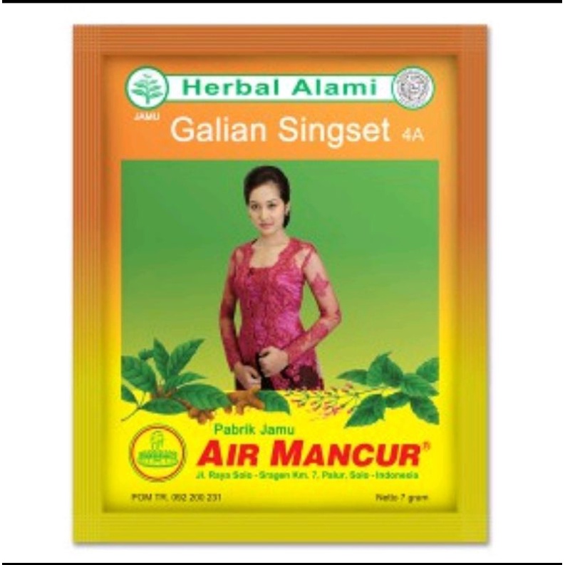 Limited Stock Jamu Galian Singset Air Mancur