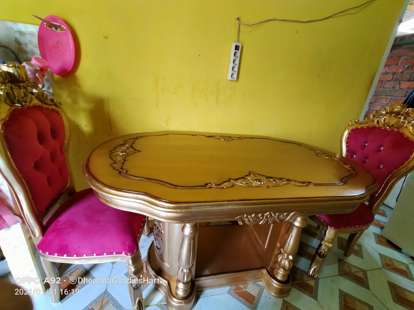 Meja Makan Gendong Ganesa,mejamakan Jati