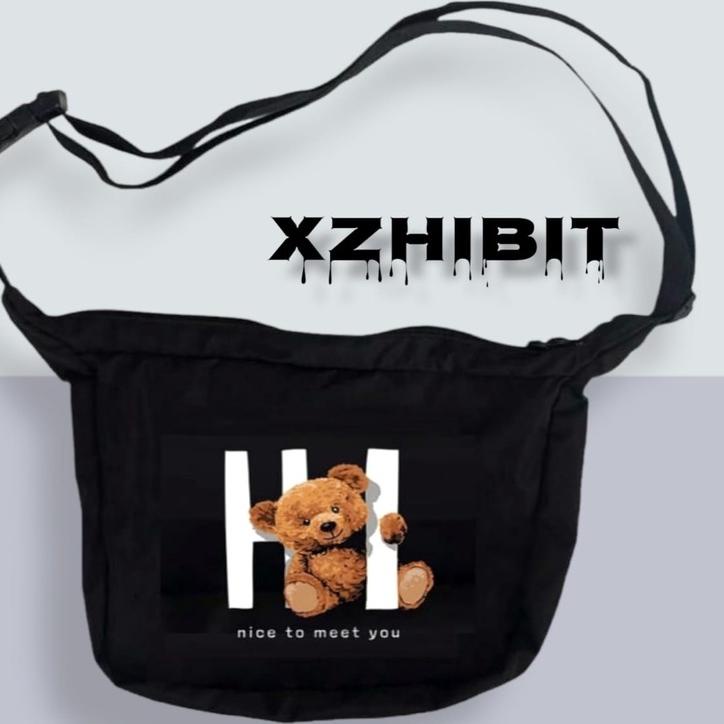 [56] tas selempang pria murah distro anti air waterproof keren kekinian kerja simpel original sling 