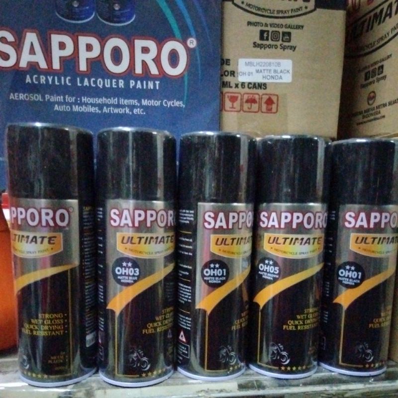 SAPORO SAPPORO ULTIMATE ORIGINAL SERIES HONDA 4IN1 OH01 OH02 OH03 OH04 OH05 MATTE BLACK WHITE BLUE B