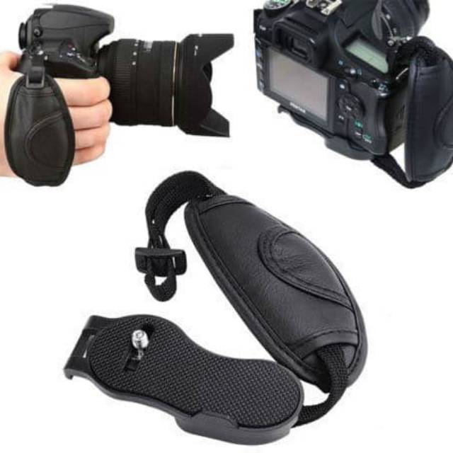 Leather Wrist Strap Kamera Hand Grip untuk Canon EOS Nikon Sony Olympus SLR / DSLR