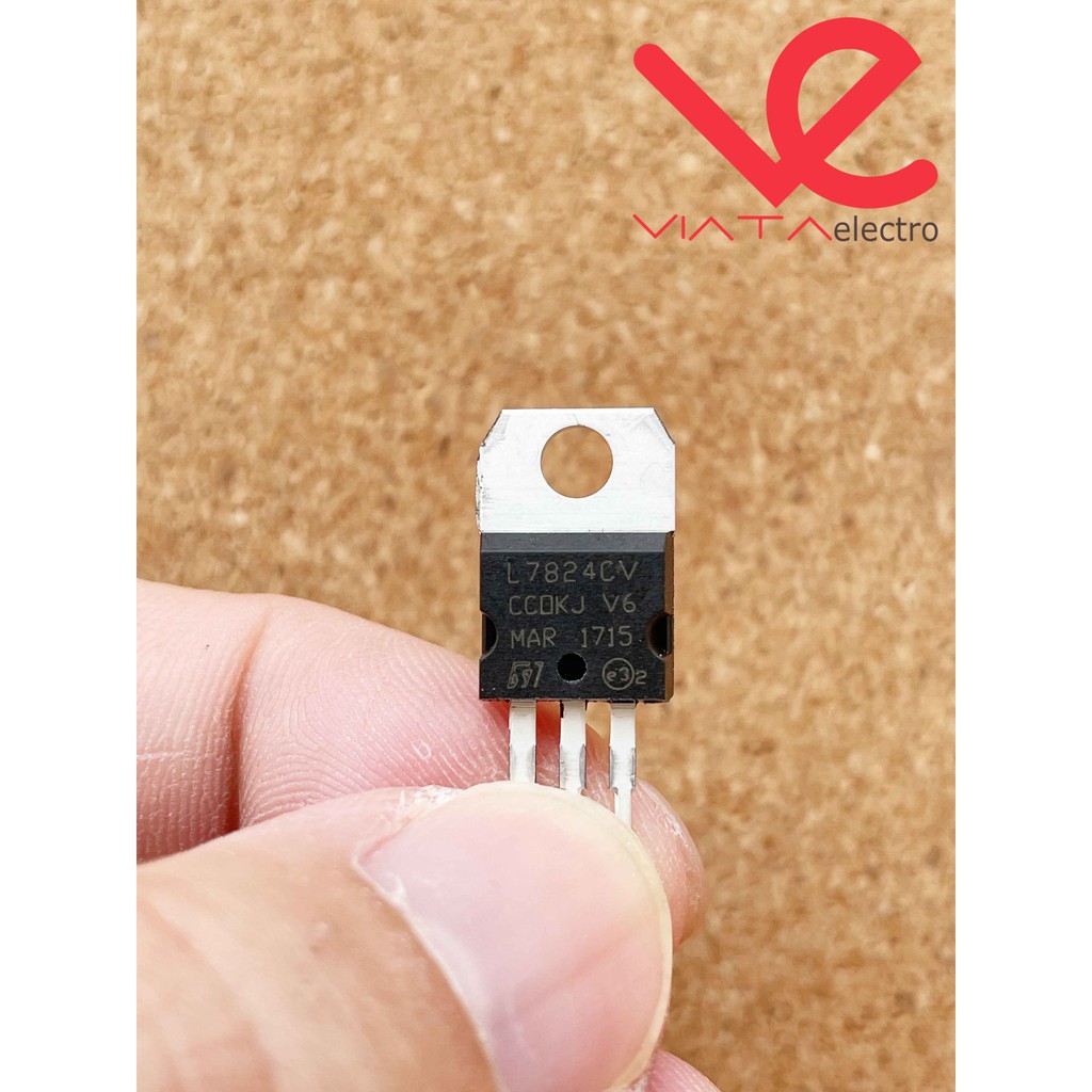 L7824 TRANSISTOR L7824 L 7824 VOLTAGE REGULATOR L7824CV