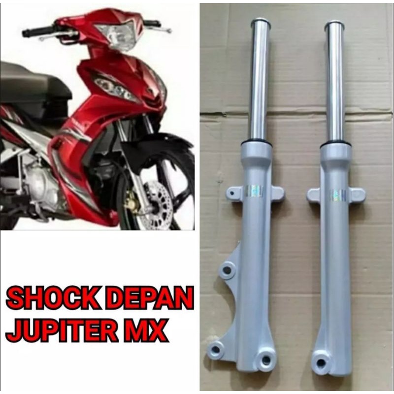 Shock Depan Jupiter MX Shock Depan MX 135 New Shockbreaker Depan Komplit Yamaha Jupiter MX New  As S