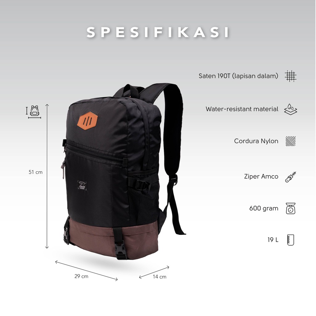 [COD] Tas Ransel Outdoor Backpack Pria Tas Pria Wanita Tas Punggung Ransel Pria Ransel Ransel Besar