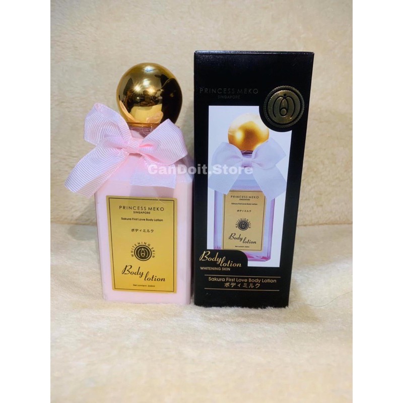 PRINCESS MEKO SINGAPORE Sakura First Love Body Lotion