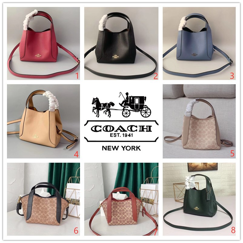 COACH 78800 79251 Hadley Hobo pundak wanita mohon tas Bucket Bag