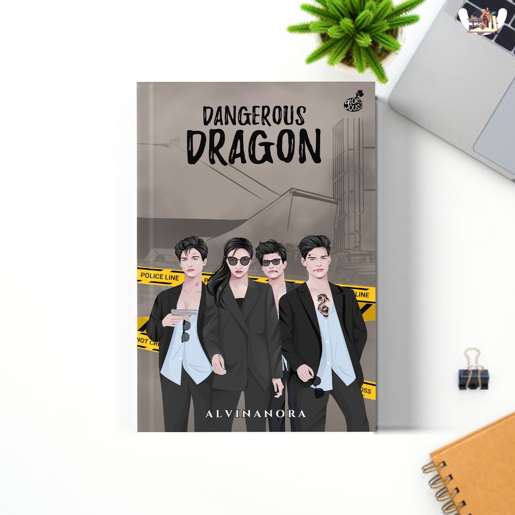 Novel DANGEROUS DRAGON penulis Alvinanora