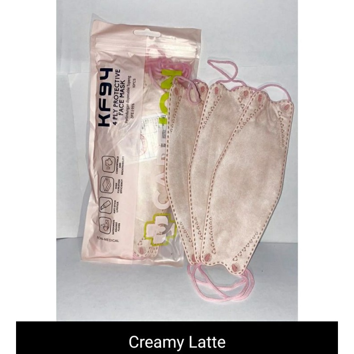 [BISA COD] Masker KF94 CAREION isi 10pcs murah | Samarinda