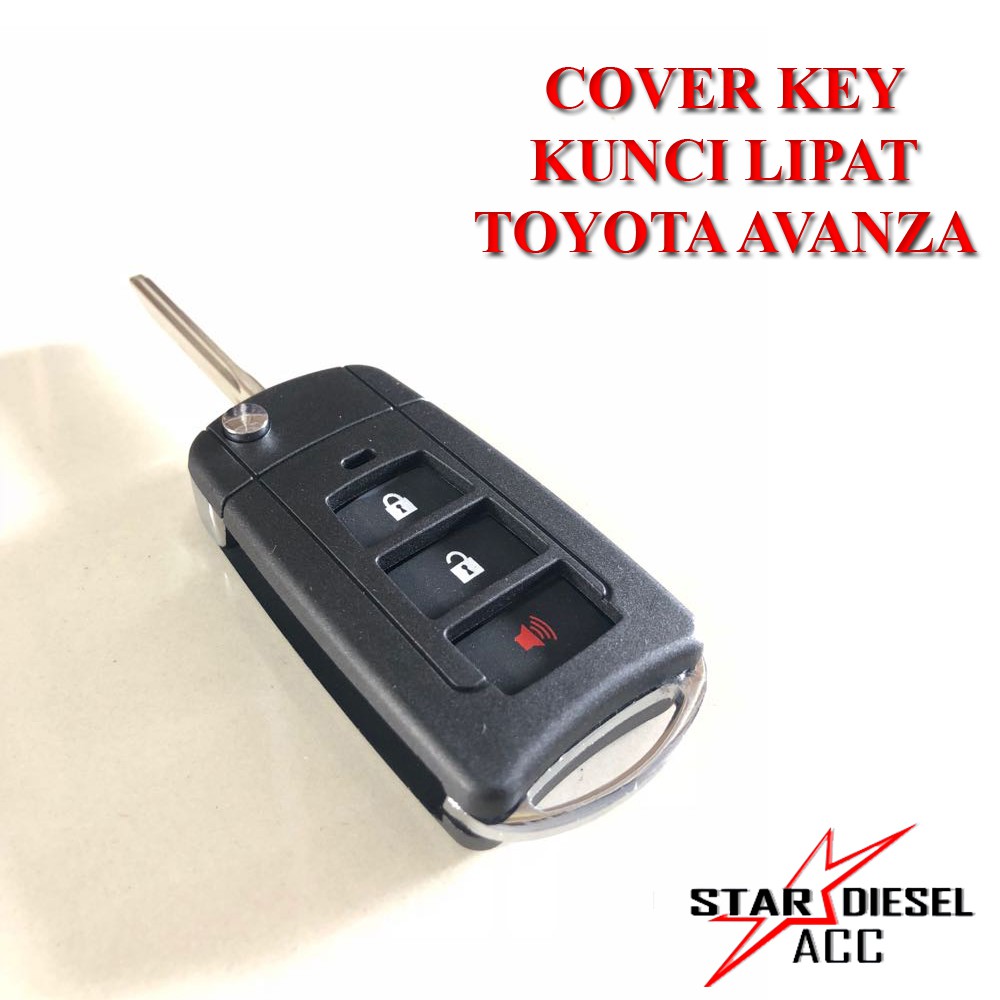 COVER KEY KUNCI LIPAT TOYOTA AVANZA