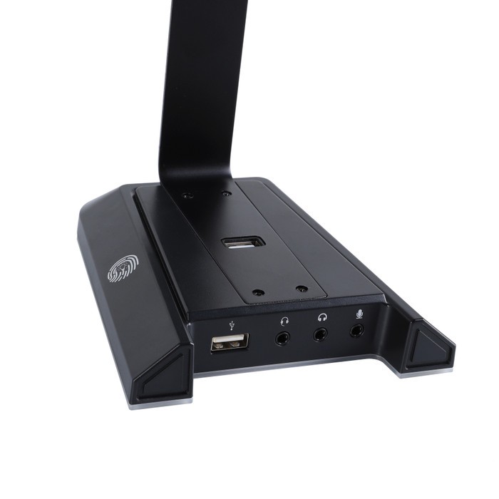 dbE HS100 RGB Headset Stand 7.1 Virtual Surround with USB Hub